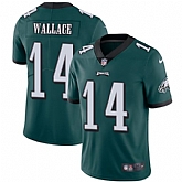 Nike Men & Women & Youth Eagles 14 Mike Wallace Green NFL Vapor Untouchable Limited Jersey,baseball caps,new era cap wholesale,wholesale hats